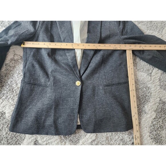 Philosophy Republic Clothing Blazer Women’s XL Grey Professional Chic 1 Button - Picture 7 of 9